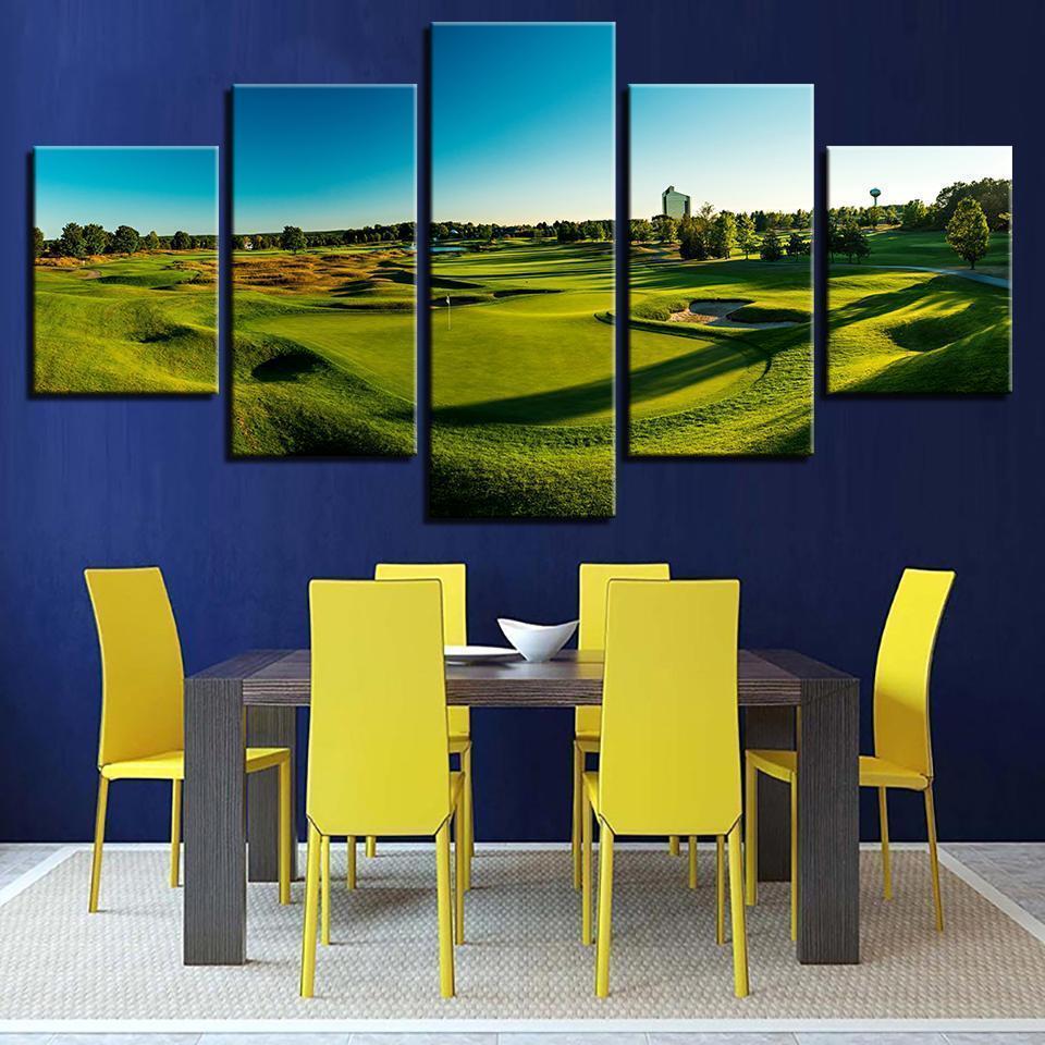 Golf Course Sport Canvas Wall Art