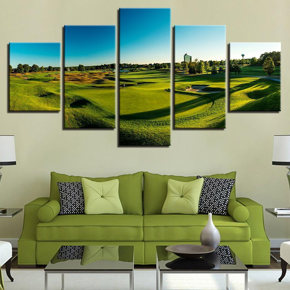 Golf Course Sport Canvas Wall Art