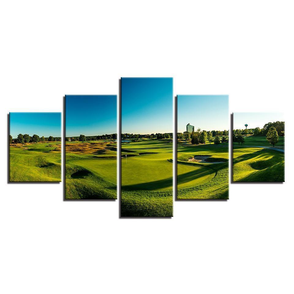Golf Course Sport Canvas Wall Art