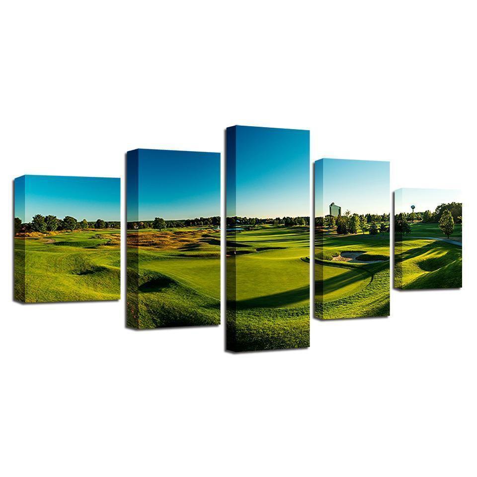 Golf Course Sport Canvas Wall Art
