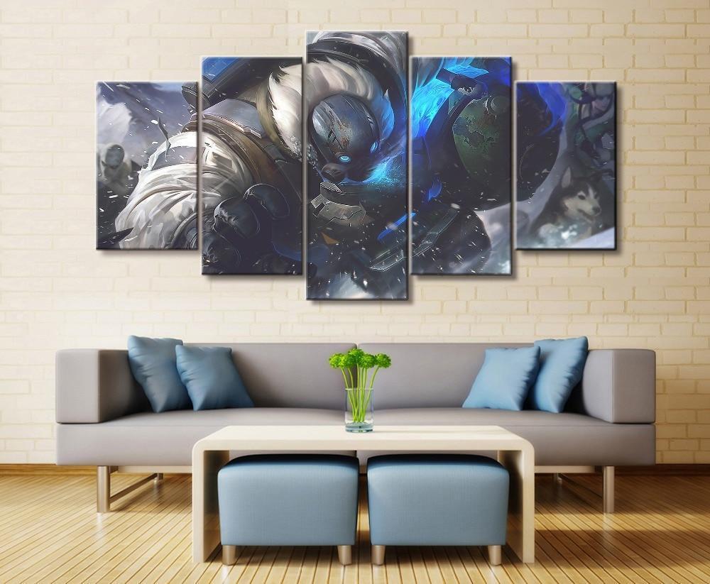 LOL League Of Legends Gragas Gaming Canvas Wall Art