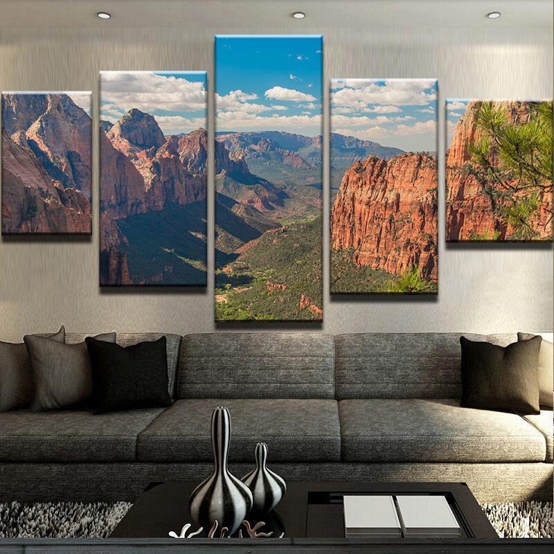 Grand Canyon Nature Canvas Wall Art
