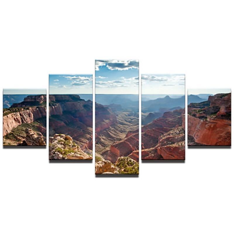 Grand Canyon Poster Nature Canvas Wall Art