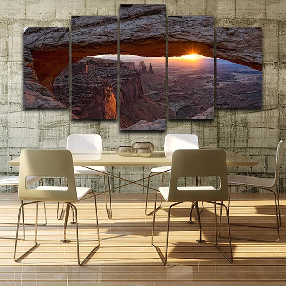 Grand Canyon Sunrise Nature Canvas Wall Art