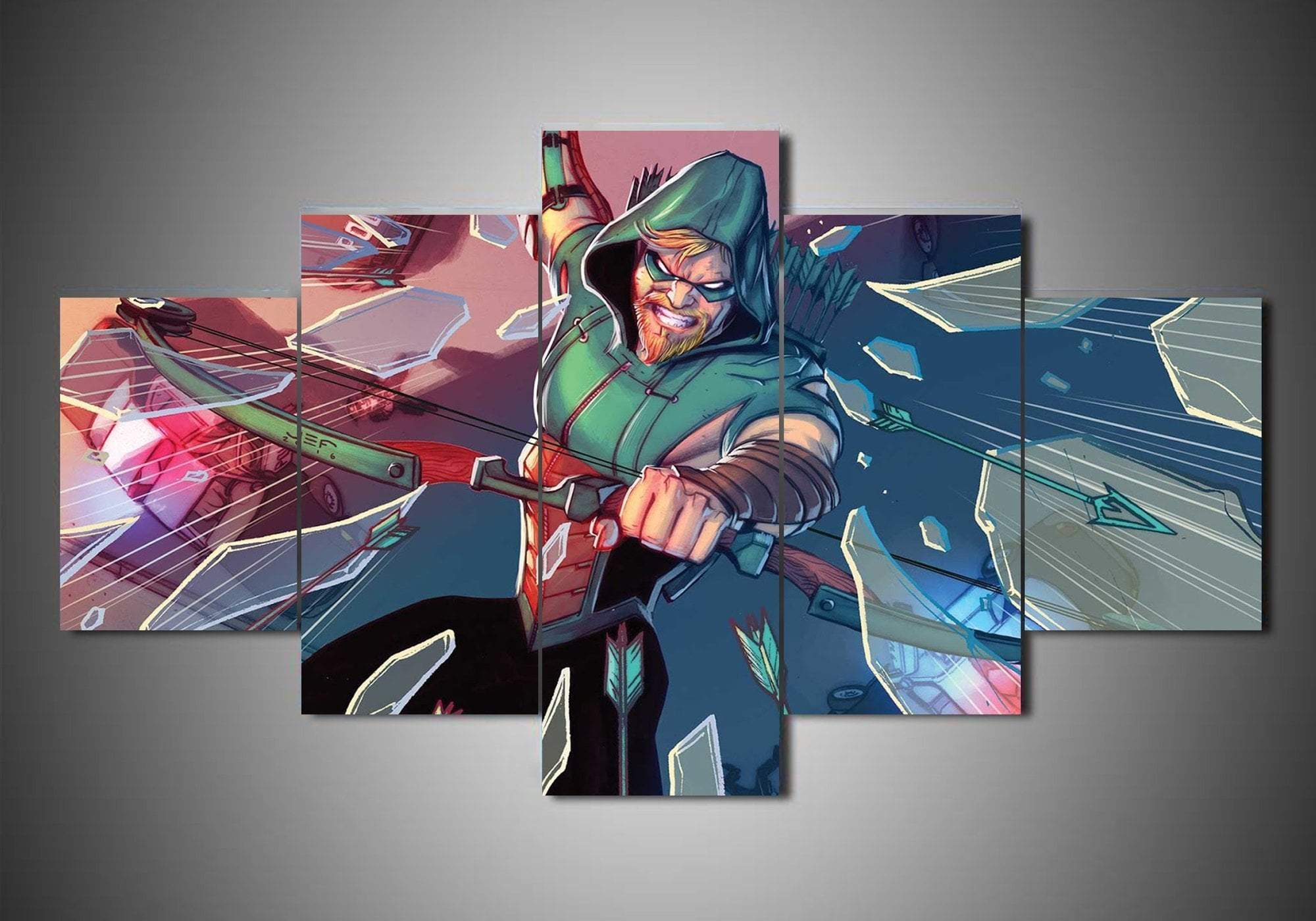 Green Arrow 3 DC Canvas Wall Art