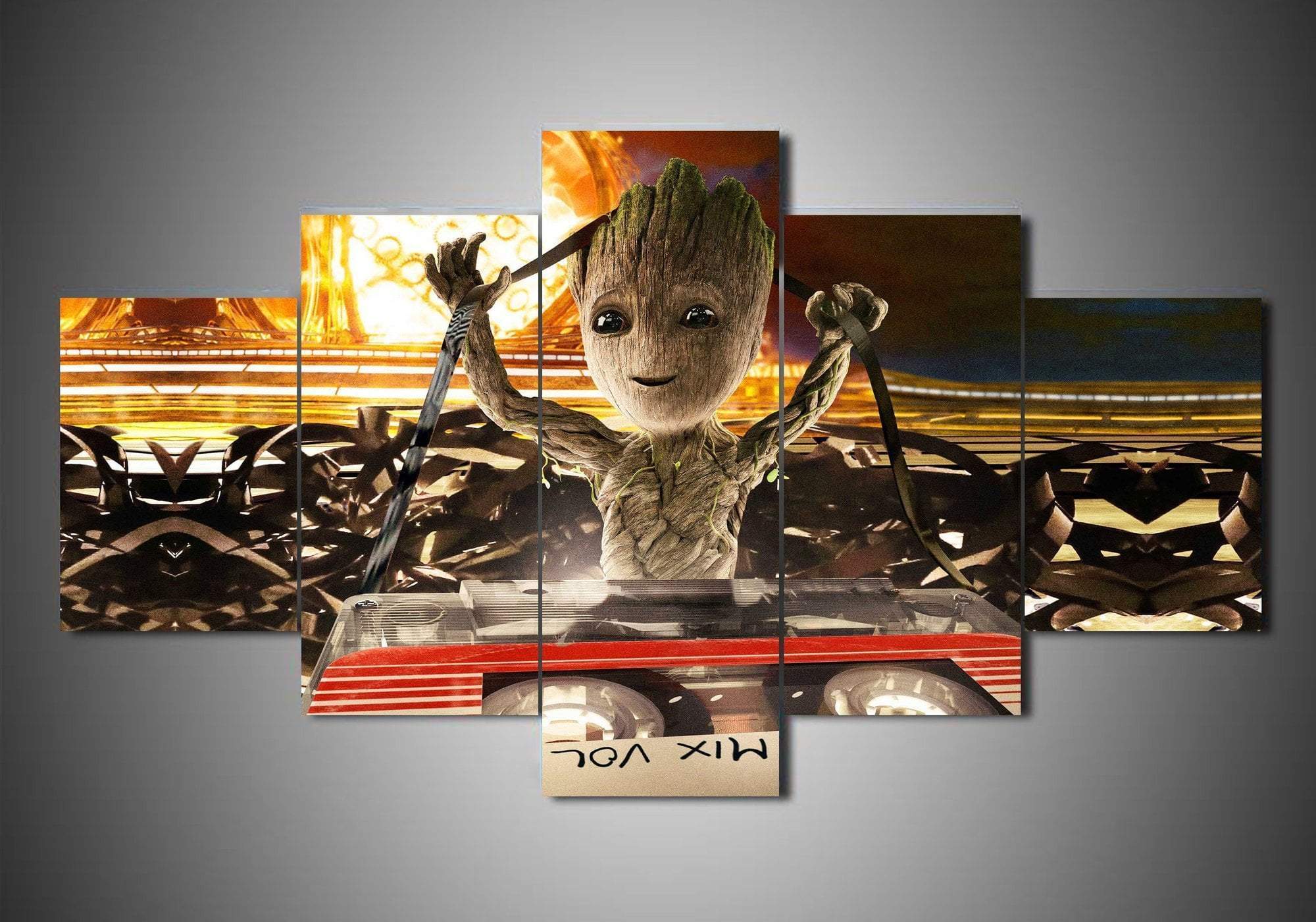 Guardians Of The Galaxy 5 Marvel Canvas Wall Art