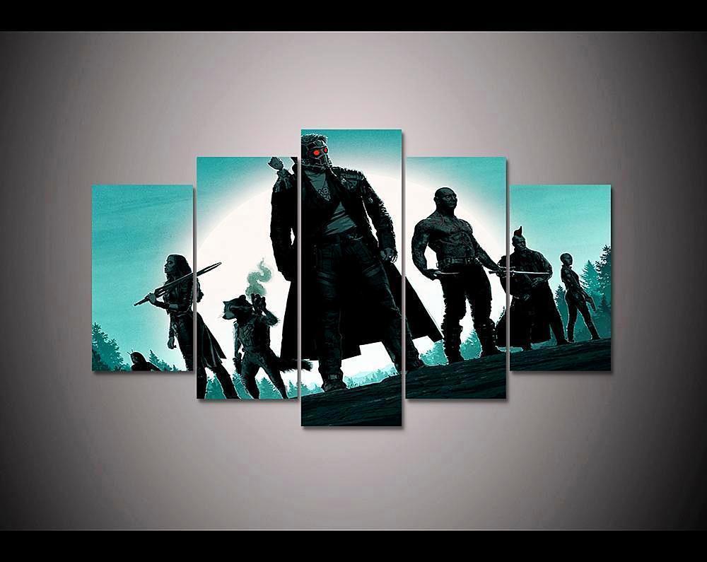 Guardians Of The Galaxy P.01 Marvel Canvas Wall Art