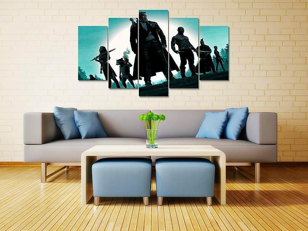 Guardians Of The Galaxy P.01 Marvel Canvas Wall Art