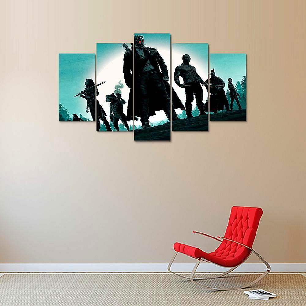 Guardians Of The Galaxy P.01 Marvel Canvas Wall Art