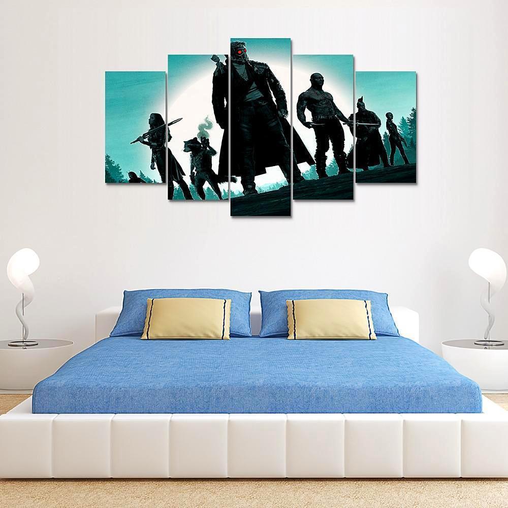 Guardians Of The Galaxy P.01 Marvel Canvas Wall Art