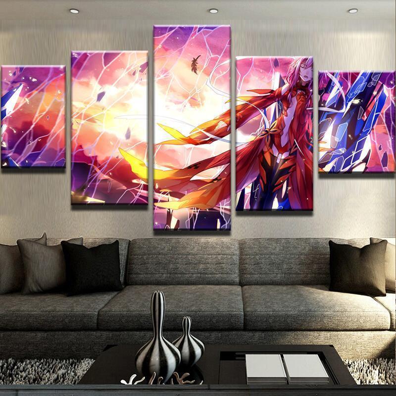 Guilty Crown Anime Canvas Wall Art