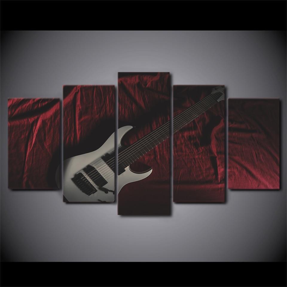 Guitar Musical Instrument Music Canvas Wall Art