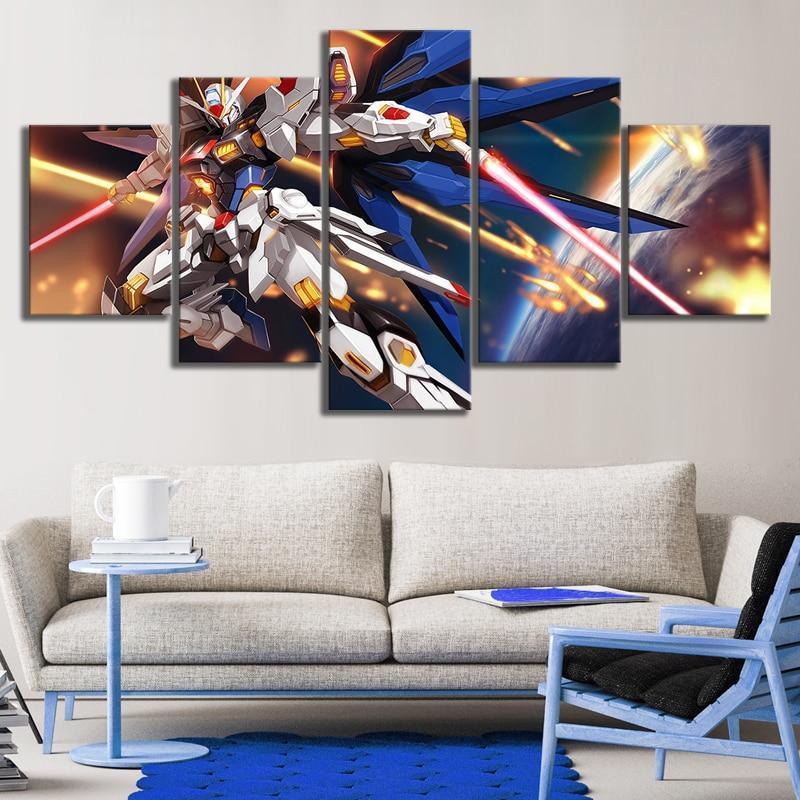 GUNDAM Anime Poster  Canvas Wall Art