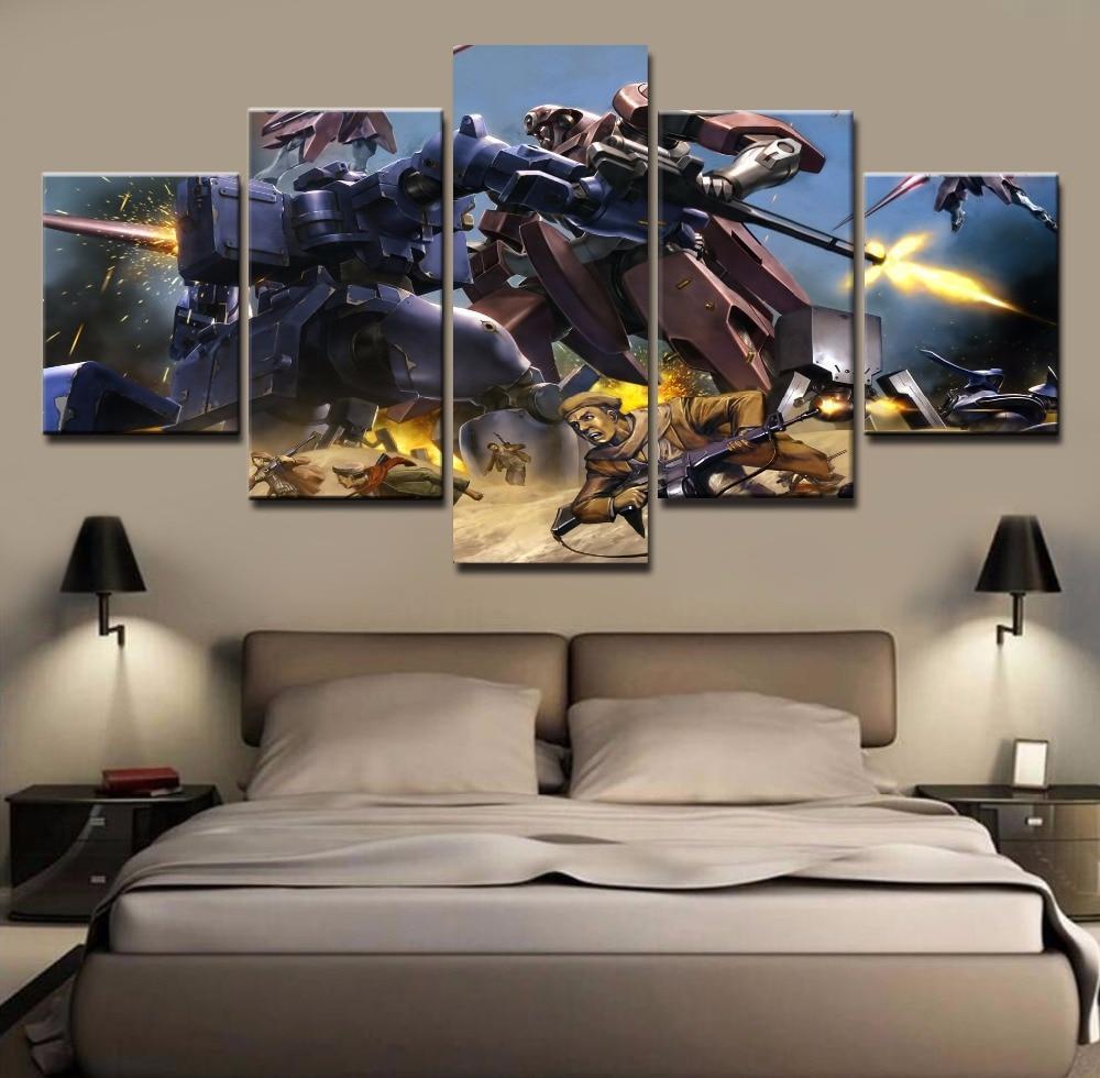 GUNDAM Robot 2 Anime Canvas Wall Art
