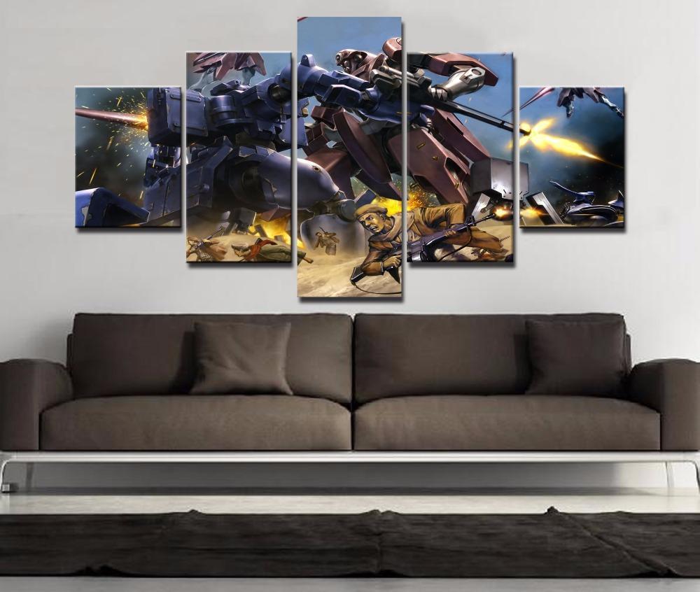 GUNDAM Robot 2 Anime Canvas Wall Art