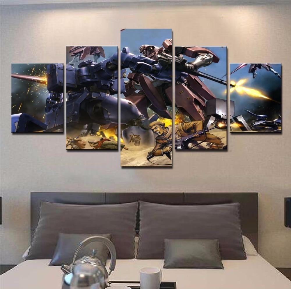 GUNDAM Robot 2 Anime Canvas Wall Art