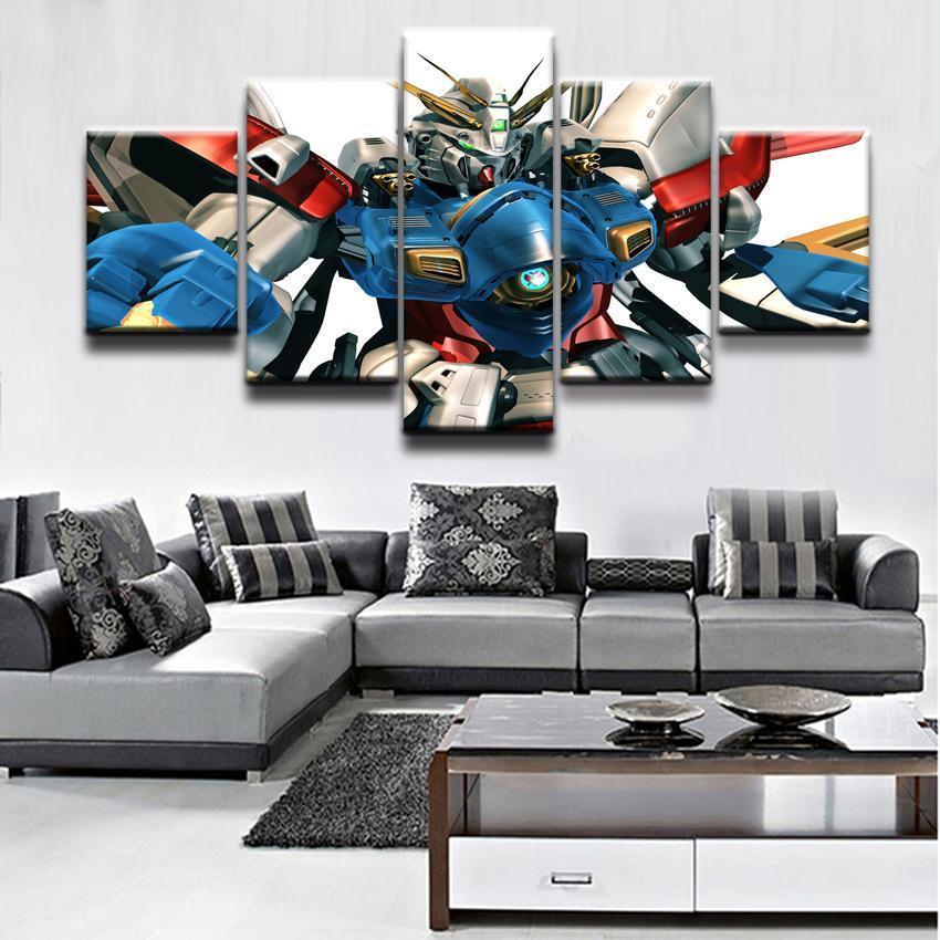 GUNDAM Robot 3 Anime Canvas Wall Art