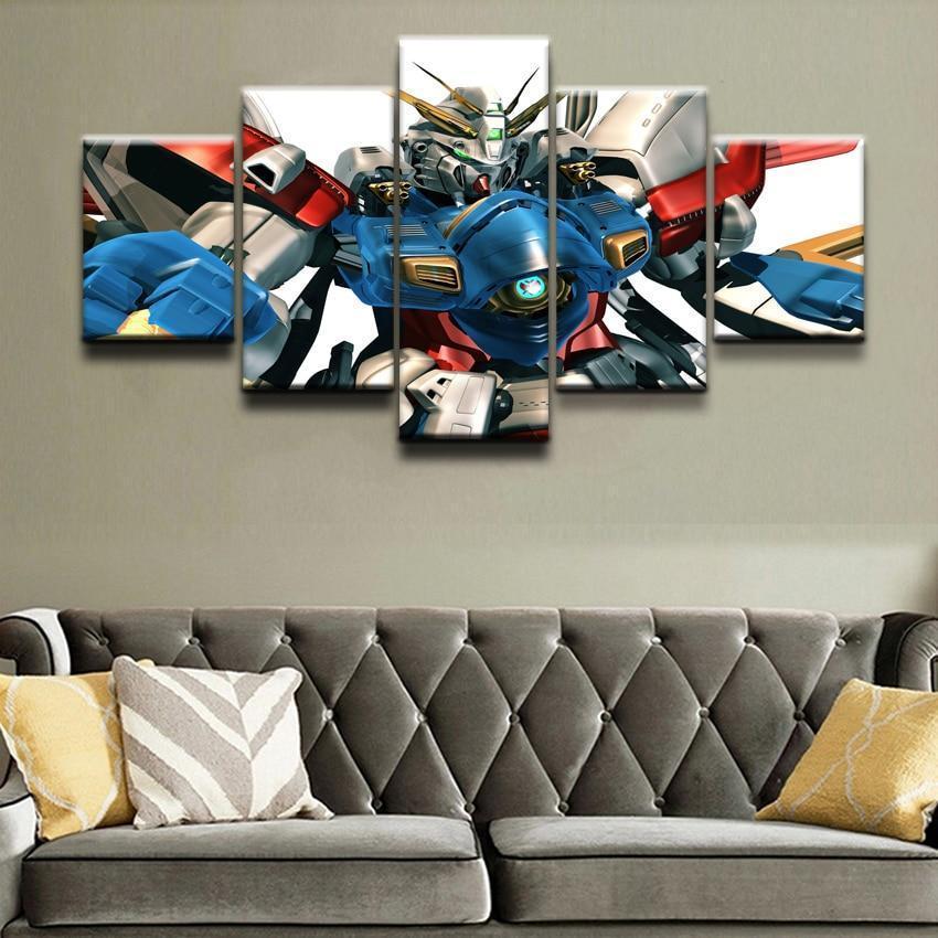 GUNDAM Robot 3 Anime Canvas Wall Art