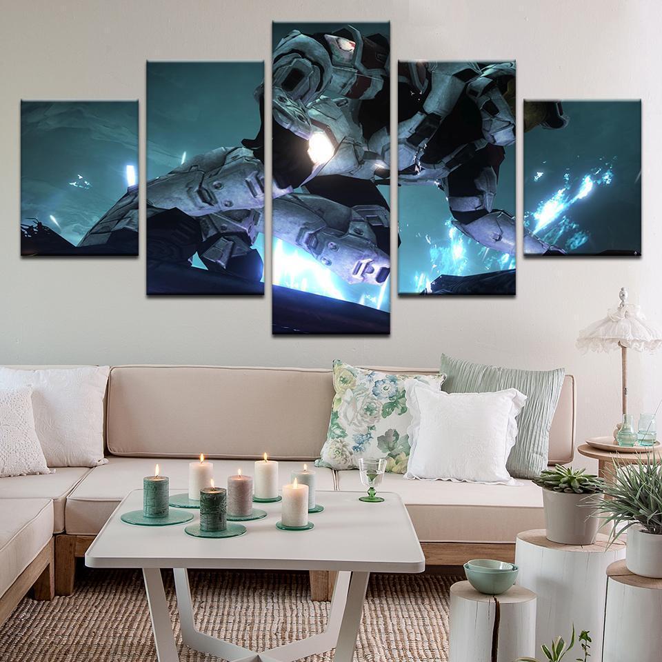 Halo 5: Guardians Poster 1 Gaming Canvas Wall Art