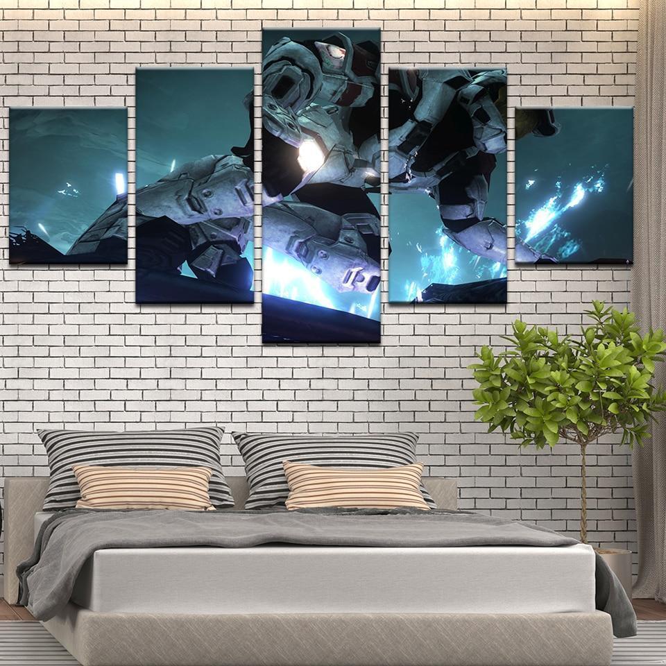 Halo 5: Guardians Poster 1 Gaming Canvas Wall Art