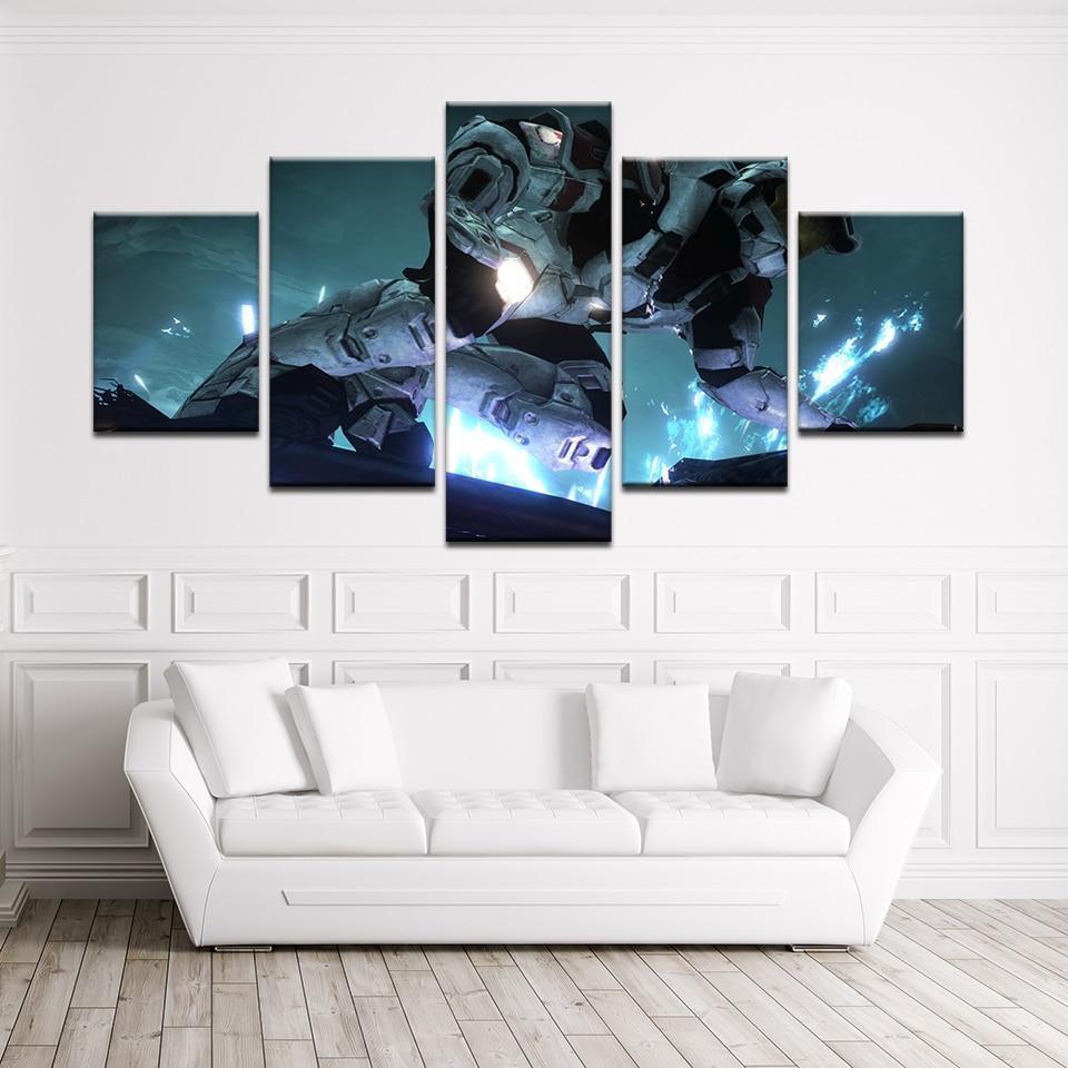 Halo 5: Guardians Poster 1 Gaming Canvas Wall Art