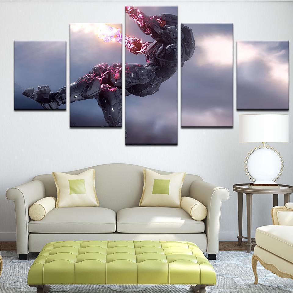 Halo 5: Guardians Poster 7 Gaming Canvas Wall Art
