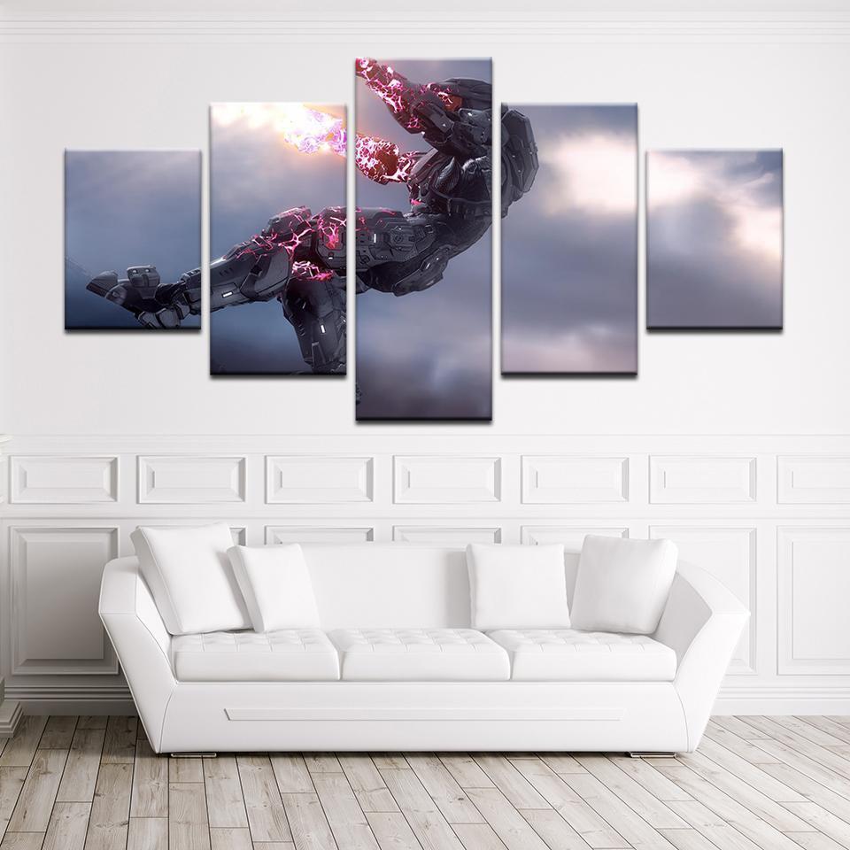 Halo 5: Guardians Poster 7 Gaming Canvas Wall Art