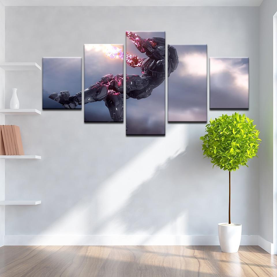 Halo 5: Guardians Poster 7 Gaming Canvas Wall Art