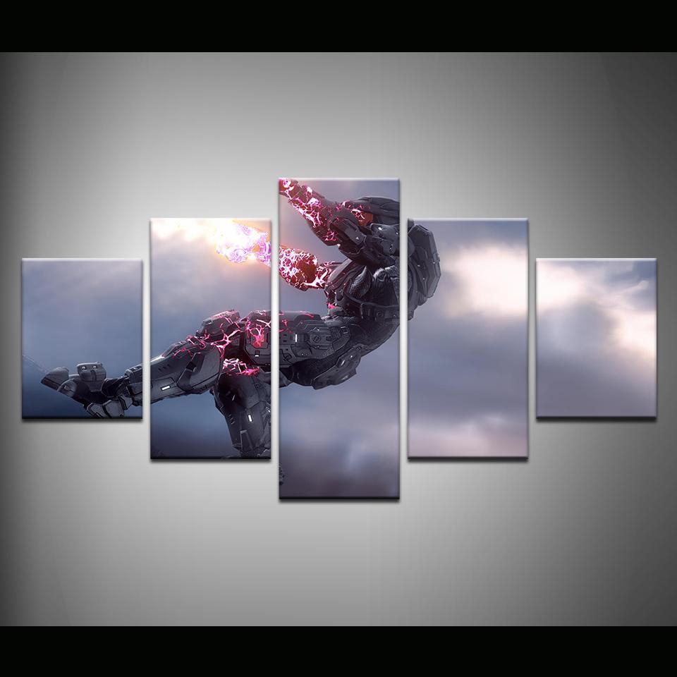 Halo 5: Guardians Poster 7 Gaming Canvas Wall Art