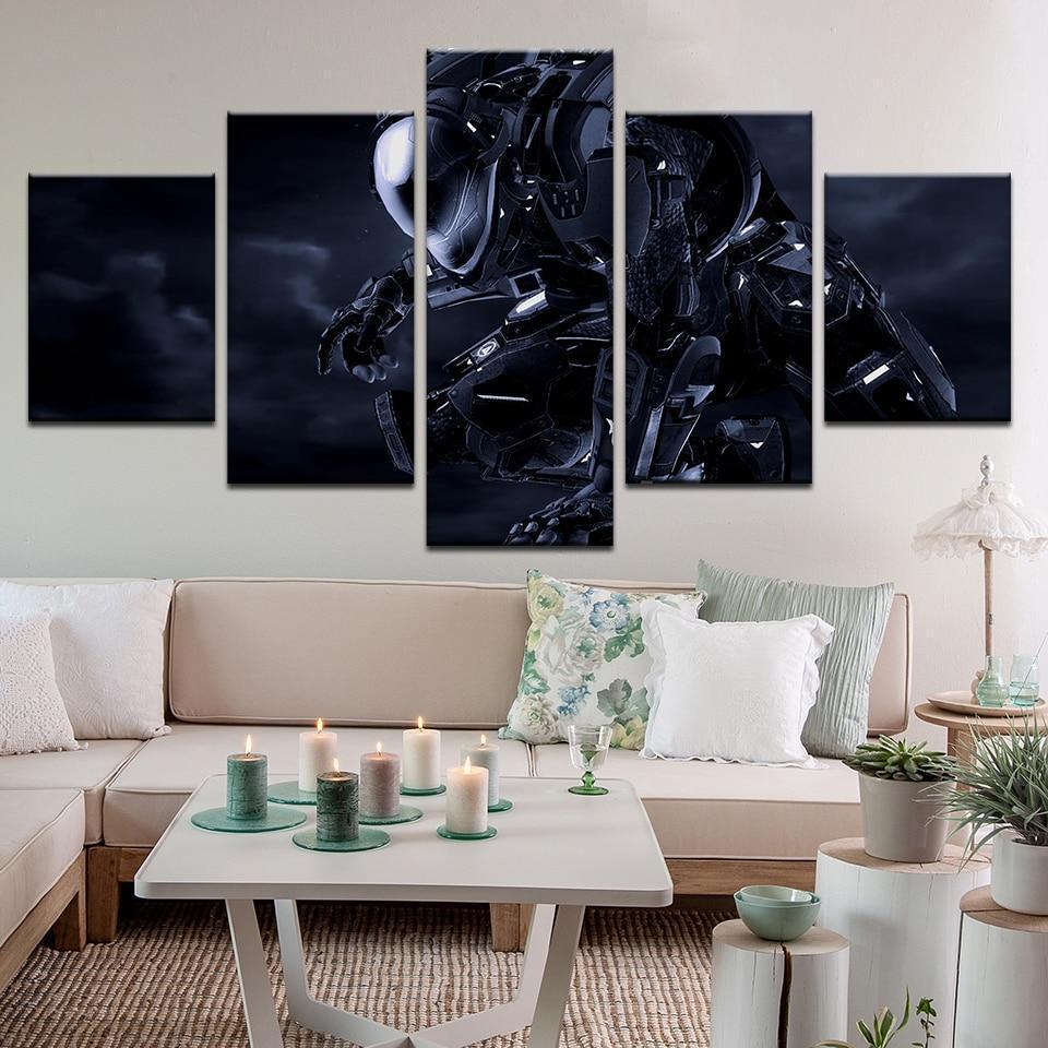 Halo 5: Guardians Poster 8 Gaming Canvas Wall Art