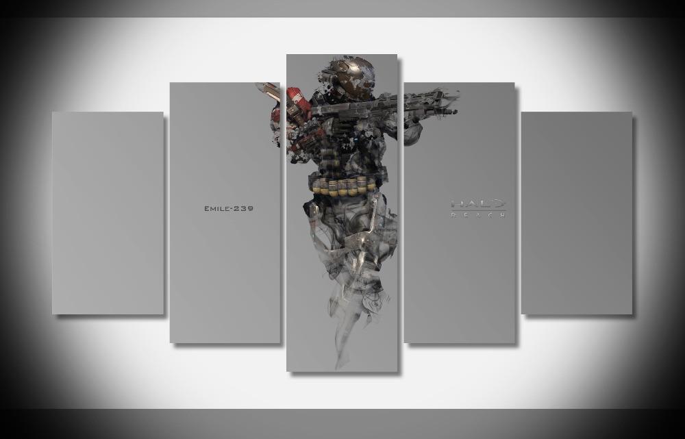 Halo: Reach Emile-A239 Gaming Canvas Wall Art
