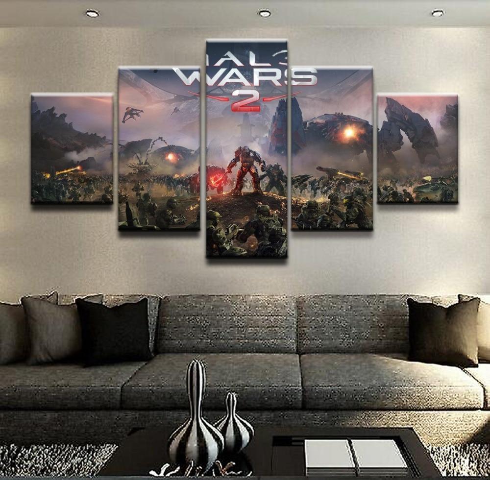 Halo Wars 2 Poster 1 Gaming Canvas Wall Art