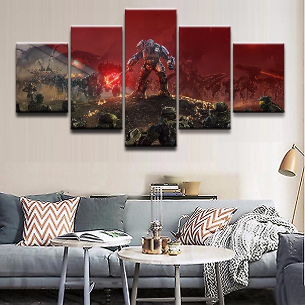 Halo Wars 2 Poster 2 Gaming Canvas Wall Art