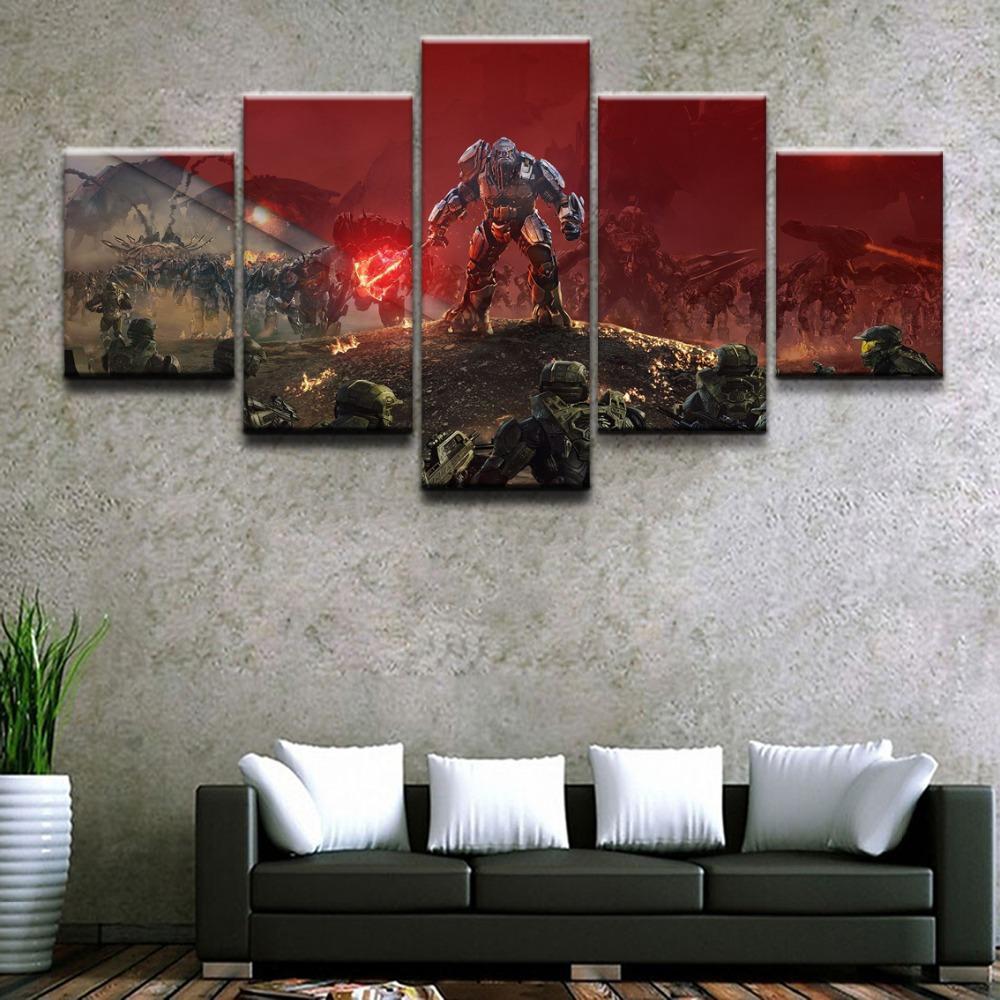 Halo Wars 2 Poster 2 Gaming Canvas Wall Art