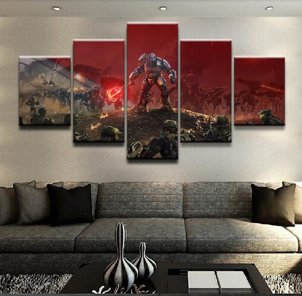 Halo Wars 2 Poster 2 Gaming Canvas Wall Art