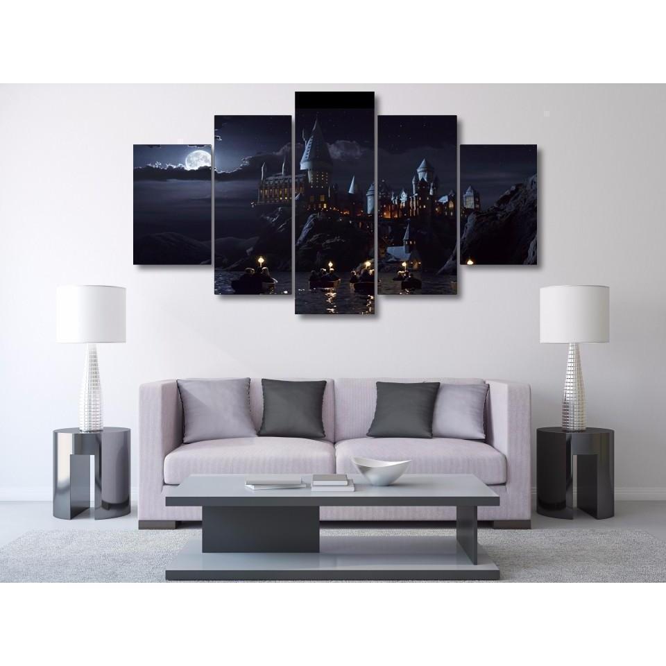 Harry Potter Hogwarts School Movie Canvas Wall Art