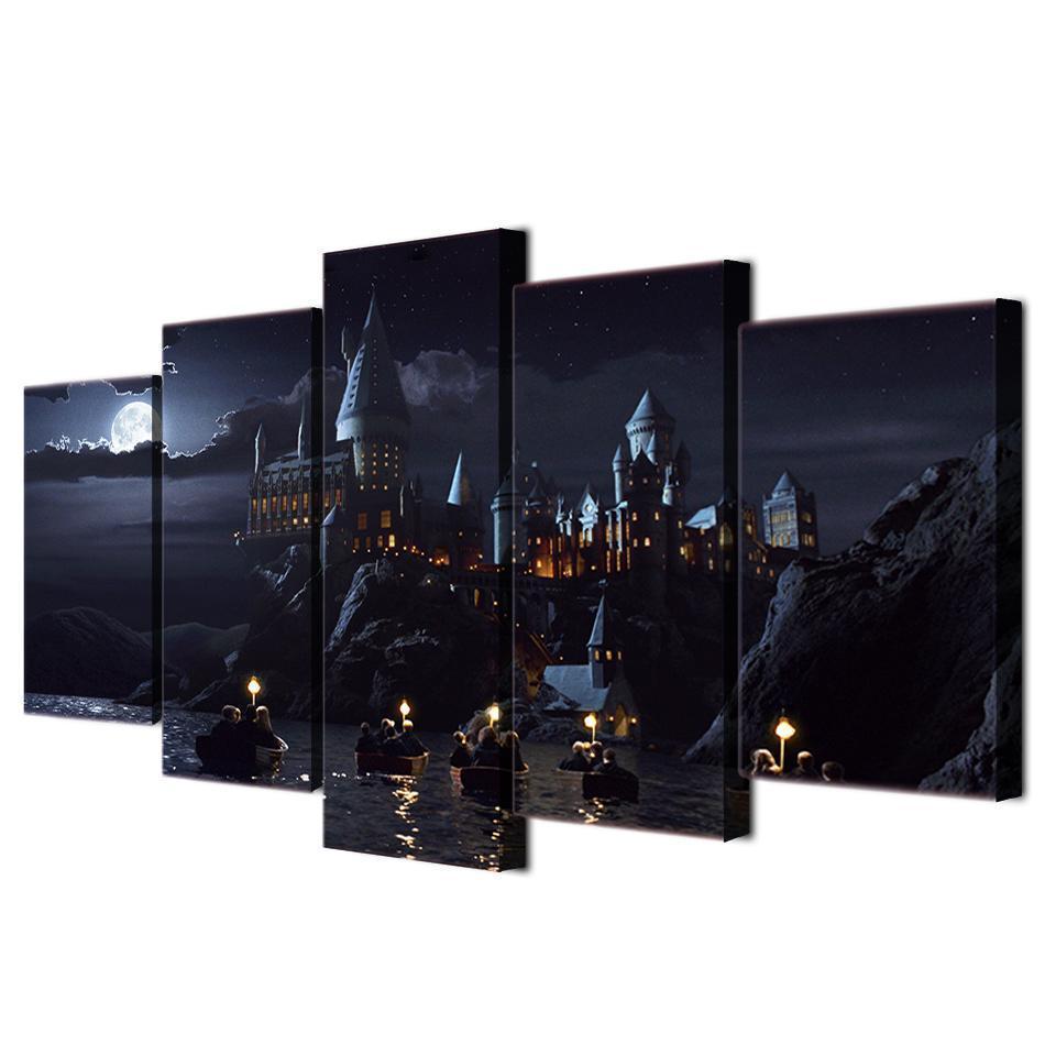 Harry Potter Hogwarts School Movie Canvas Wall Art