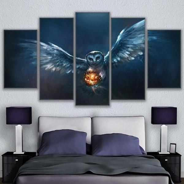 Harry Potter Owl Movie Canvas Wall Art
