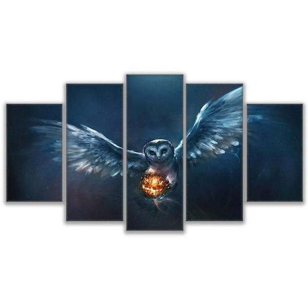 Harry Potter Owl Movie Canvas Wall Art