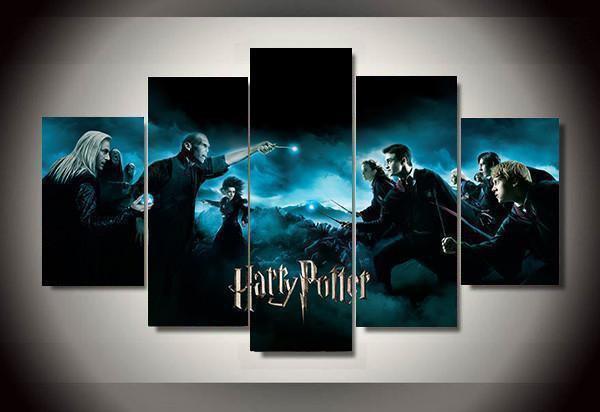 Harry Potter Witch World 3 Movie Canvas Wall Art