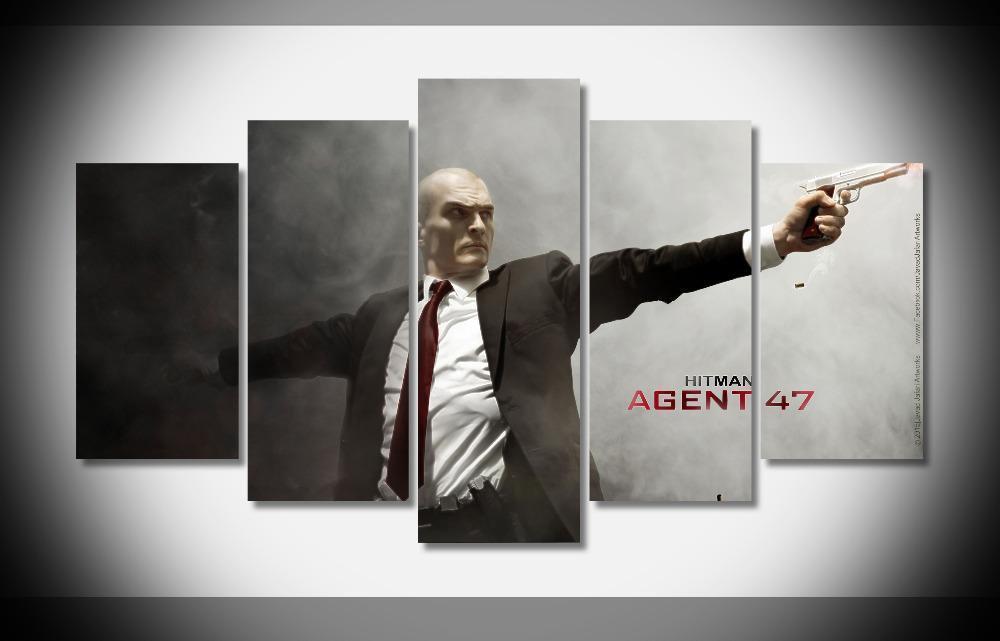 Hitman Poster 1 Gaming Canvas Wall Art