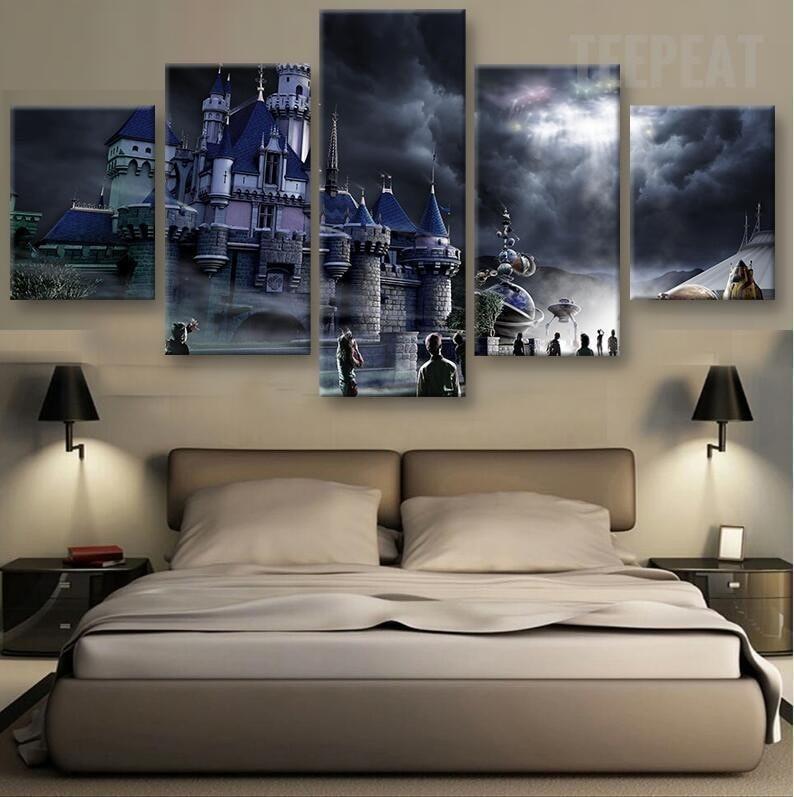 Hogwarts Castle Movie Canvas Wall Art