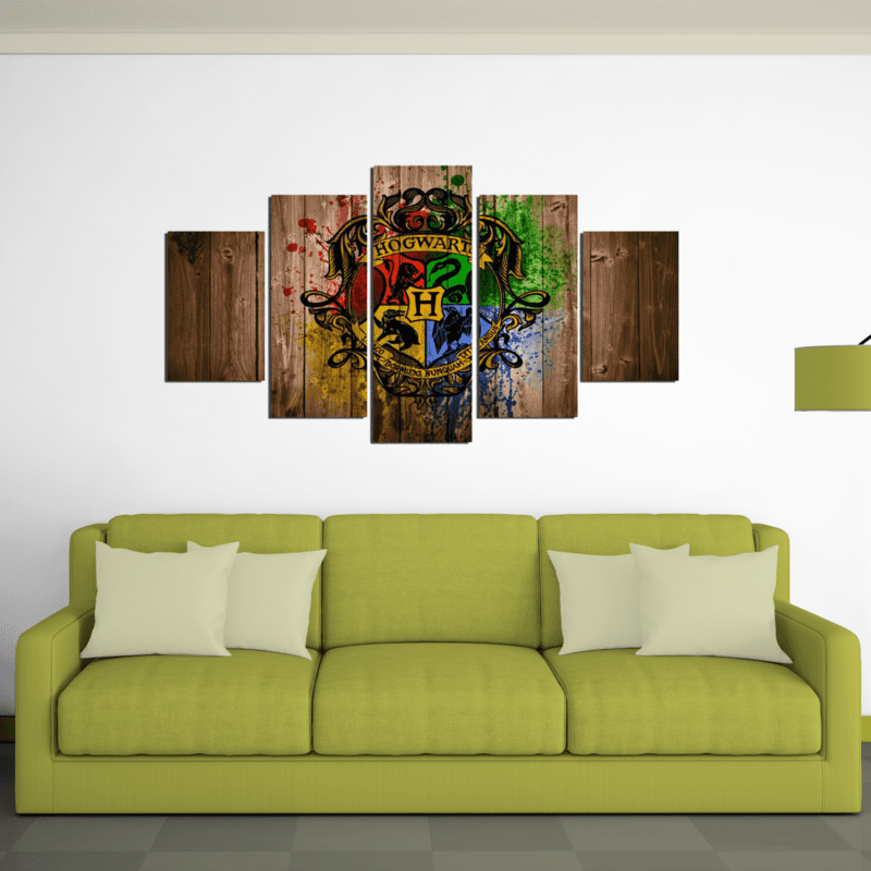 Hogwarts Painting Movie Canvas Wall Art