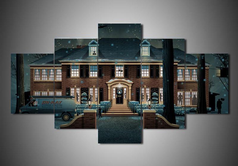 Home Alone 1 Movie Canvas Wall Art