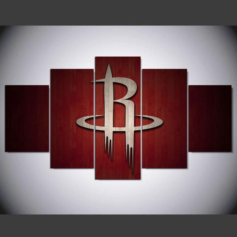 Houston Rockets  NBA Basketball Canvas Wall Art