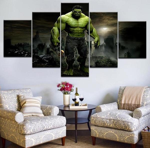 Hulk Movie Modular Marvel Canvas Wall Art