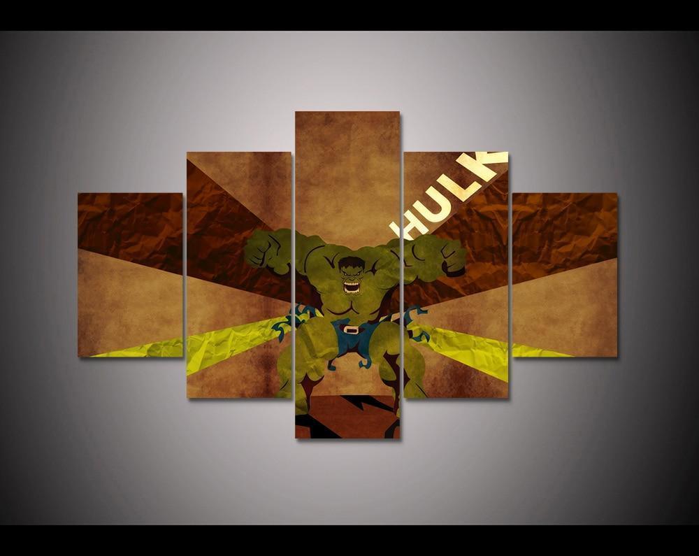 Hulk Picture 2 Marvel Canvas Wall Art