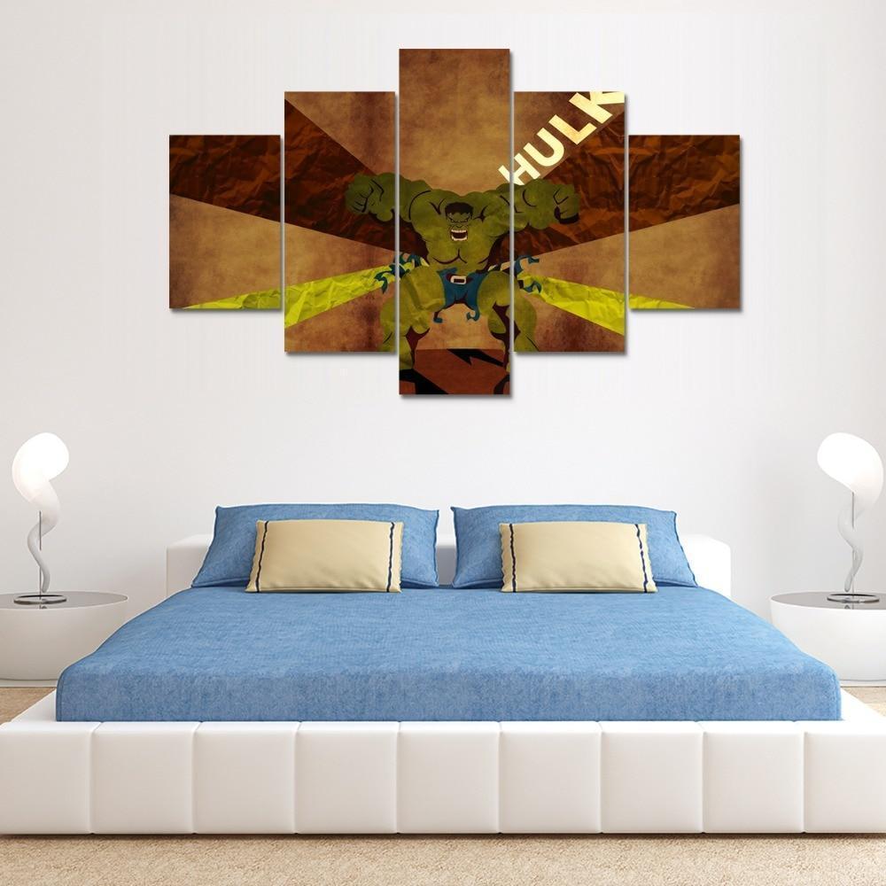 Hulk Picture 2 Marvel Canvas Wall Art