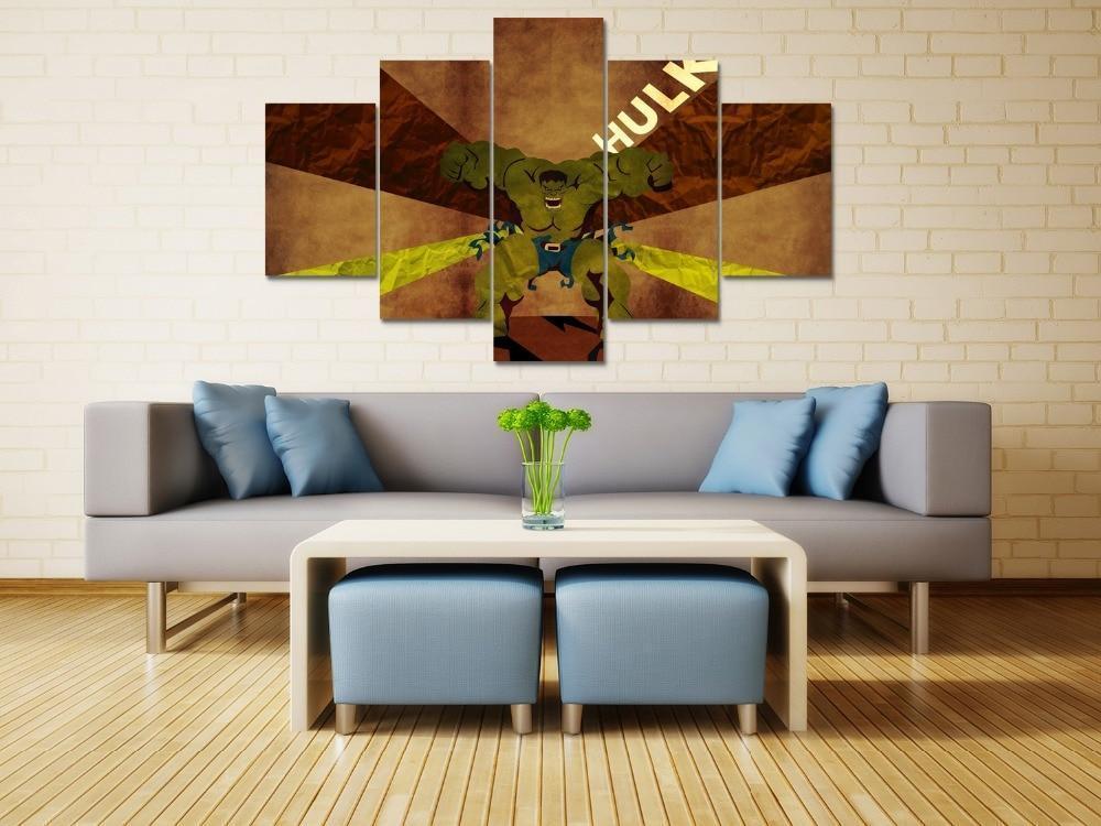 Hulk Picture 2 Marvel Canvas Wall Art