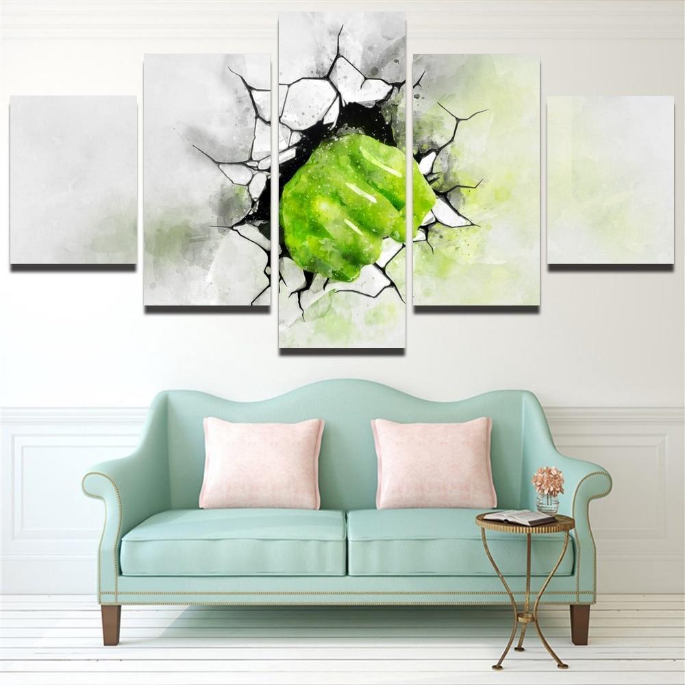 Hulk's Power Marvel Canvas Wall Art